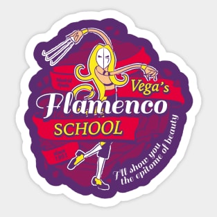 Vega's Flamenco School Sticker